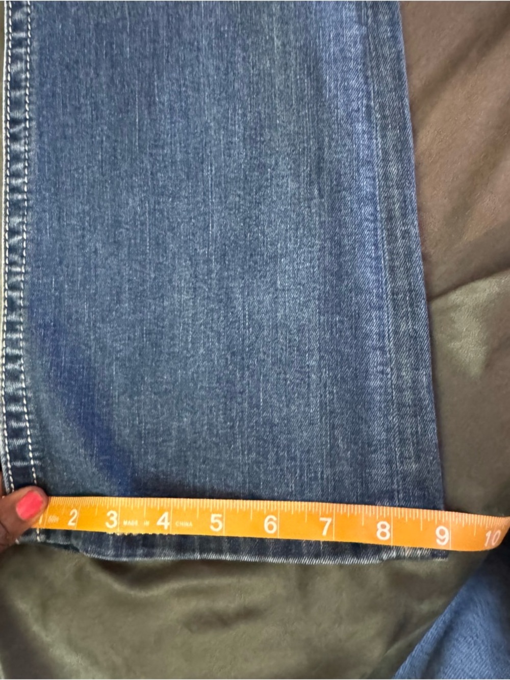 Miss Me Dark Wash Aztec Embroidered Chloe Boot Cut Jeans NWOT size 29 M3335B - Picture 14 of 14
